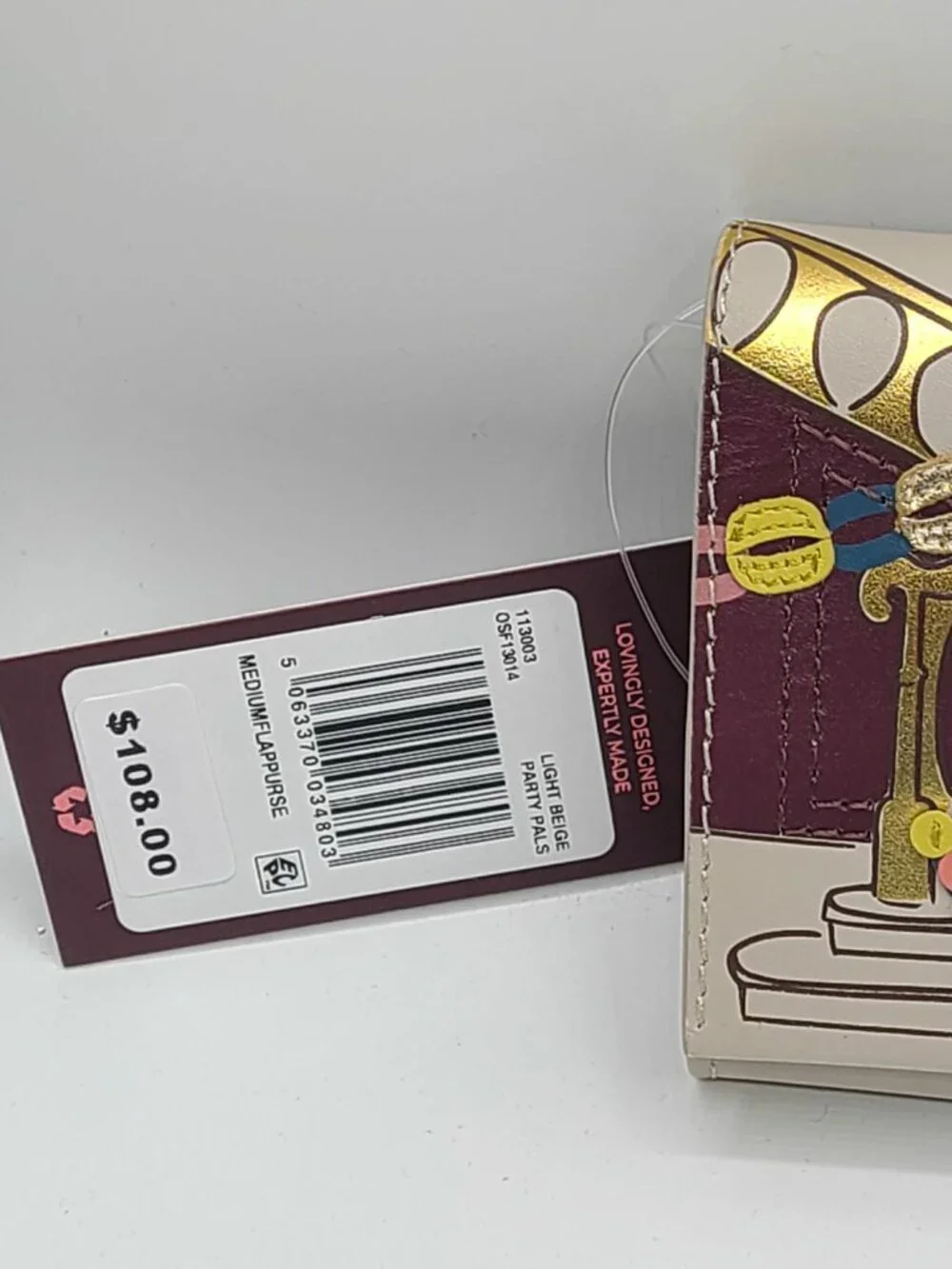 Radley London Party Pals in Light Beige Wallet